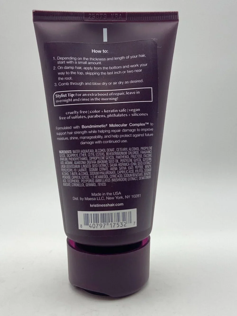 Kristin Ess+ Peptide Bond Repair Leave-In Cream (5 fl oz / 148 mL)